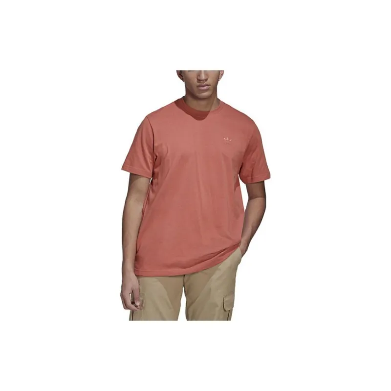 Adidas Originals T Shirt Men's Red Brown-2