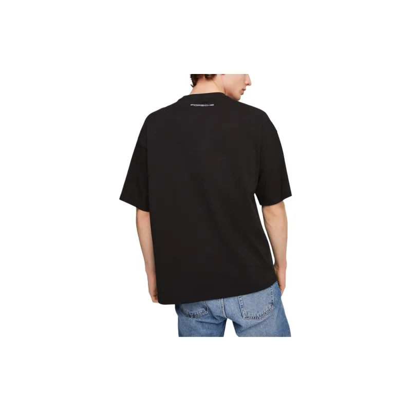 PUMA x PORSCHE LEGACY 911 SS24 Drop Shoulder Sleeve T Shirt Men's Black-3