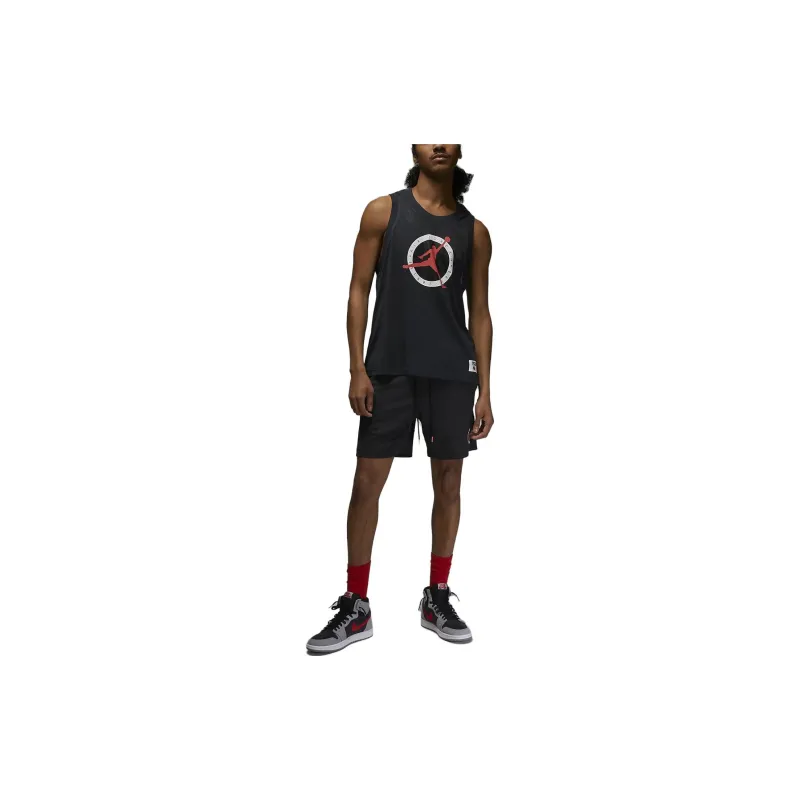 Jordan Basketball Jerseys Men's Gray Black-2