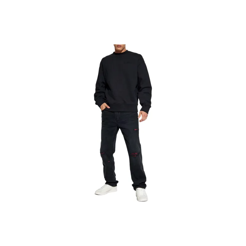 AMIRI Logo Embroidered Crewneck Sweatshirt-1