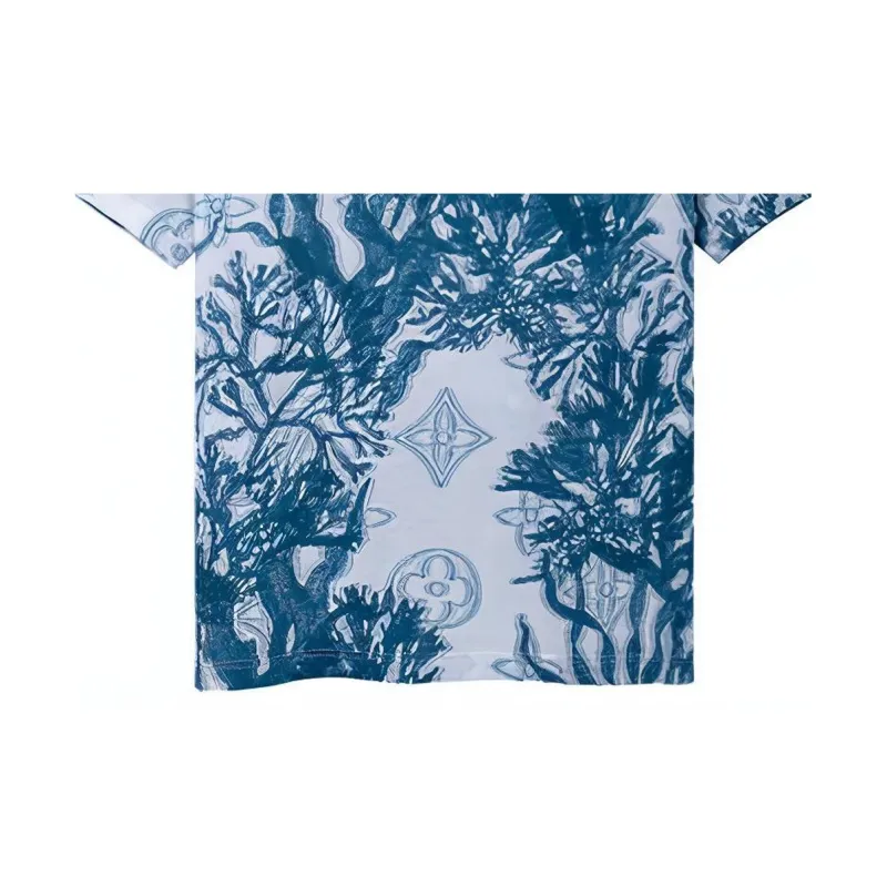LOUIS VUITTON 2000s Aquagarden Monogram T shirt-6