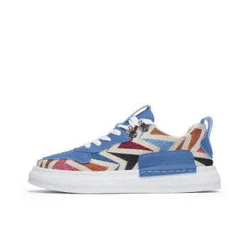 Kuding Slip Resistant Low Top Canvas Shoes Men's