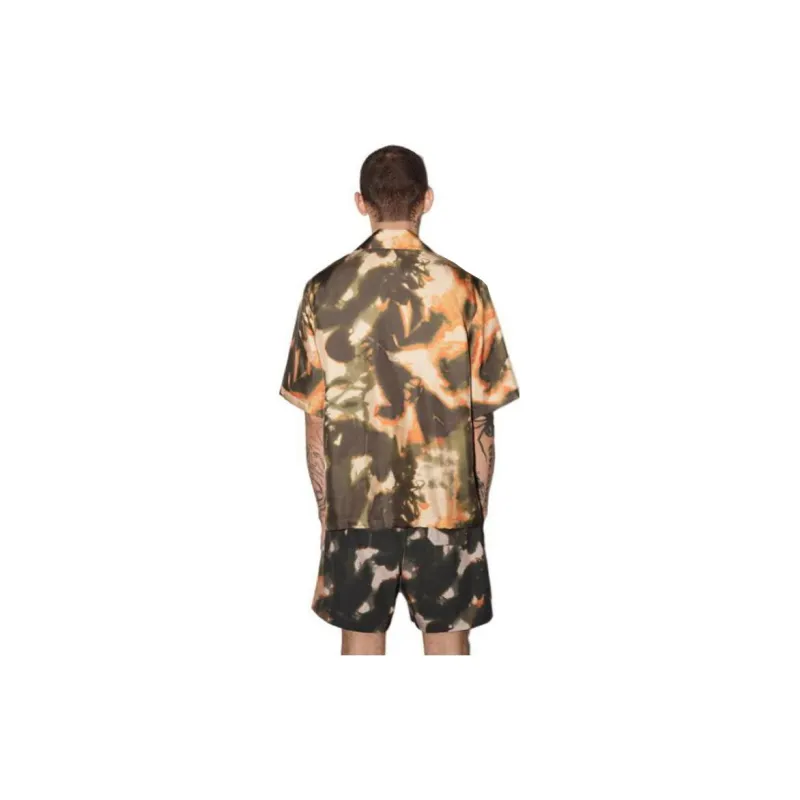 AMIRI All Over Camo Camp Shirt-1