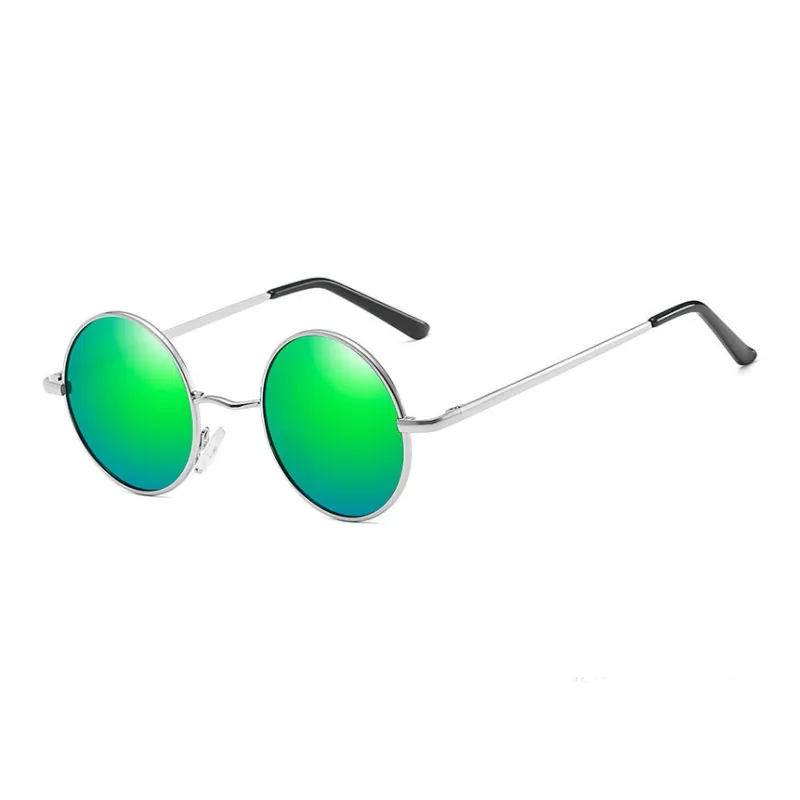 Yamaichi Maru Alloy Round Sunglasses Unisex-8