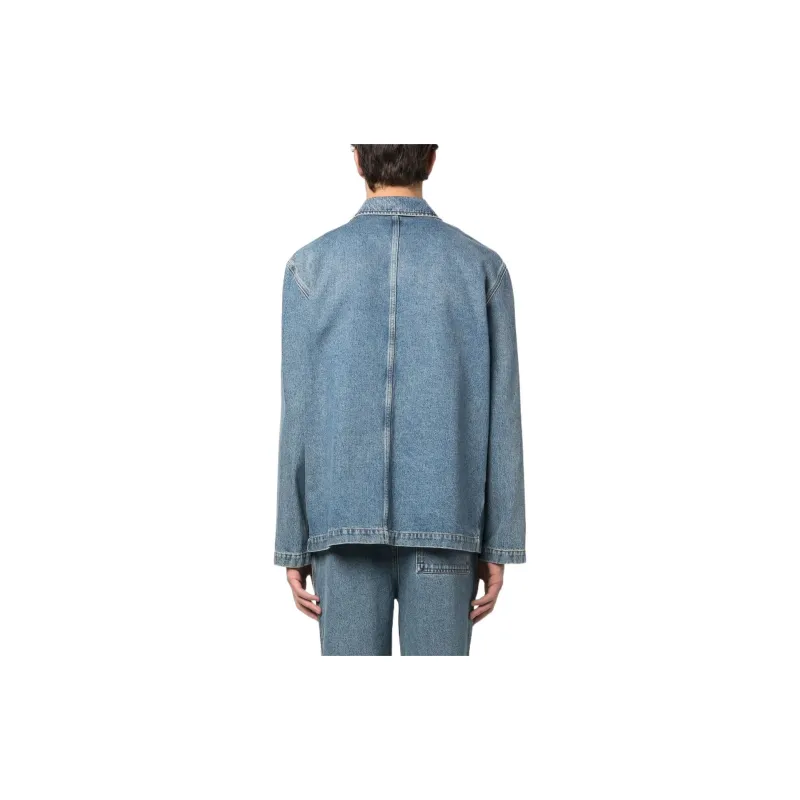 LOEWE Anagram Workwear Denim Jacket-3