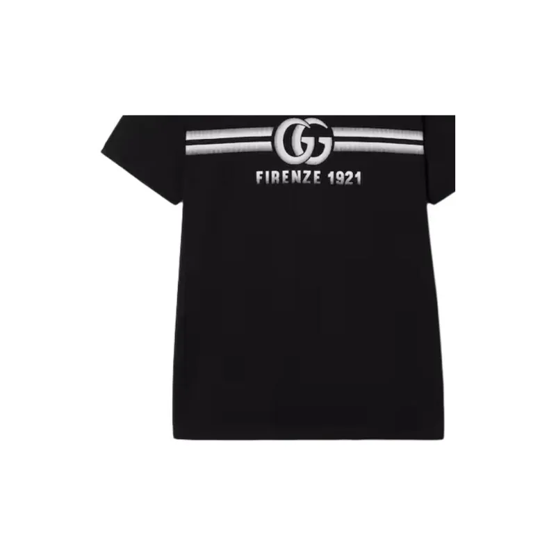 GUCCI Cotton Jersey GUCCI Print T Shirt-4