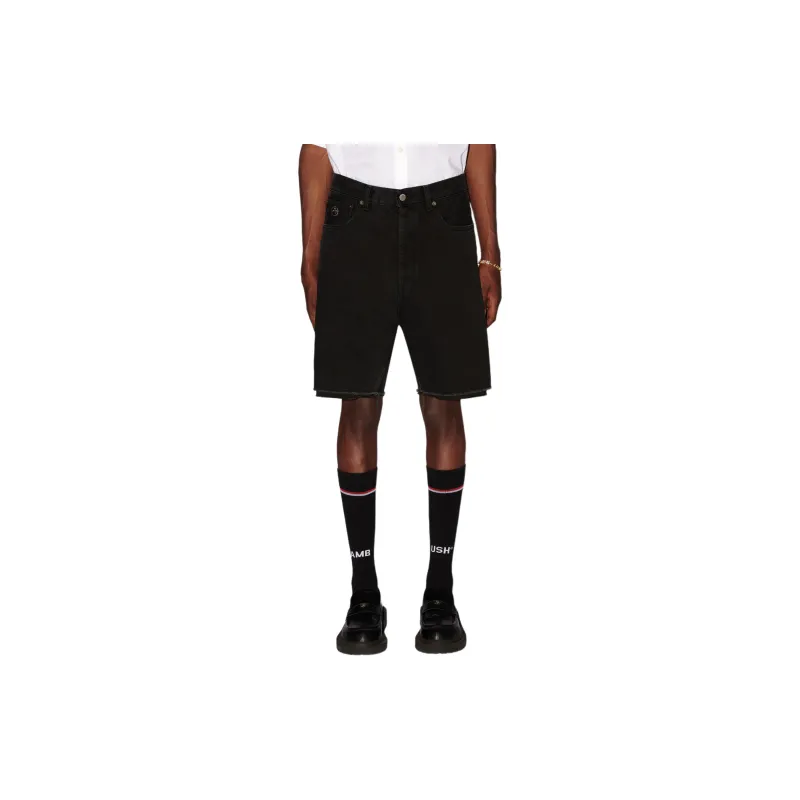 AMBUSH Raw edge Denim Shorts-1