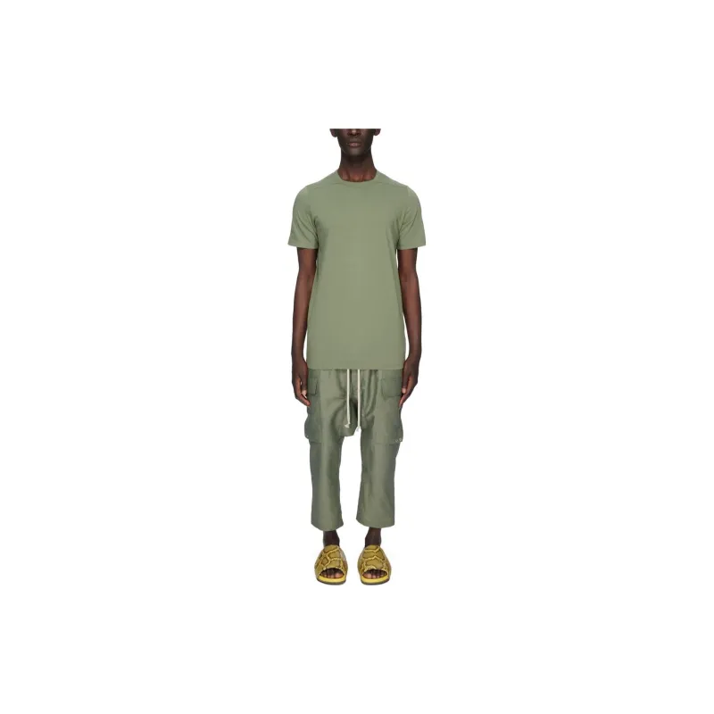 RICK OWENS SS23 T Shirts Men Army Green-1