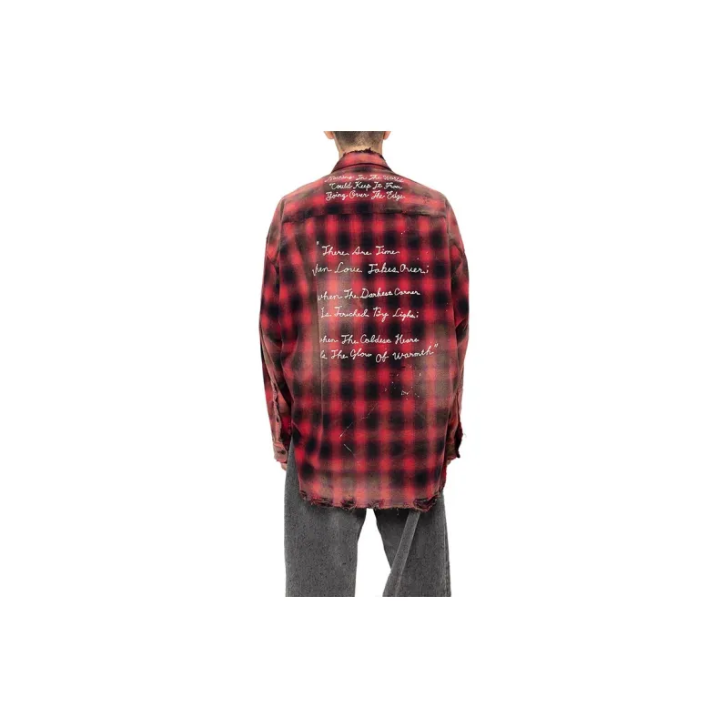 Maison Mihara Yasuhiro Shirts Men Red-4