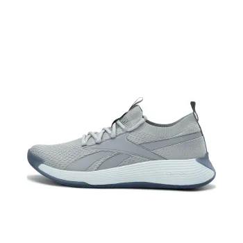 Reebok Dmx Comfort Slip Resistant Low Top Running Shoes Men's Light Gray