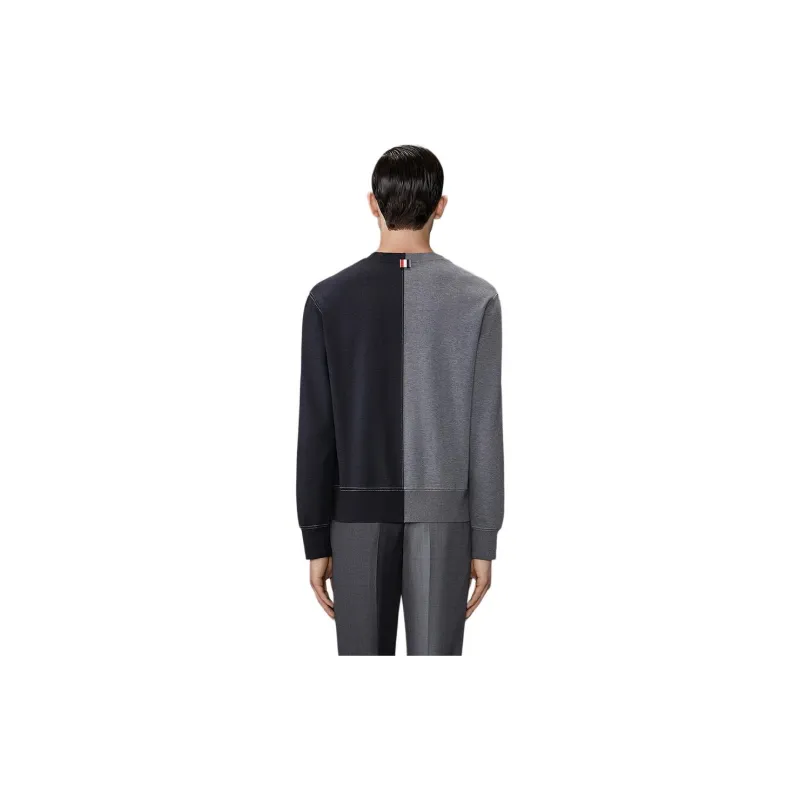 THOM BROWNE Colour Block Knitted Jumper-3