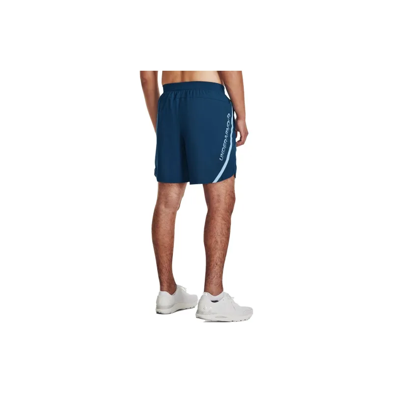 Under Armour Launch Casual Shorts Men Collegiate Blue-4