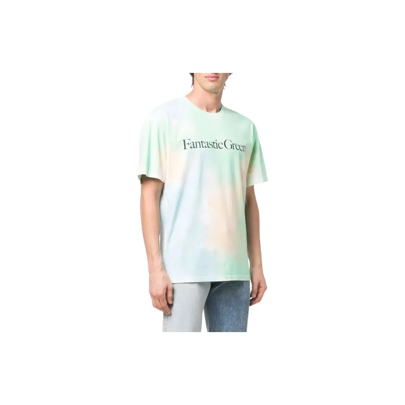 MSGM Tie Dyed Crewneck T Shirt-2