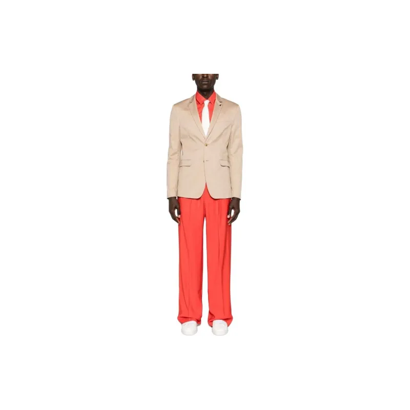 Patrizia Pepe Pleat detailing Straight leg Trousers-1