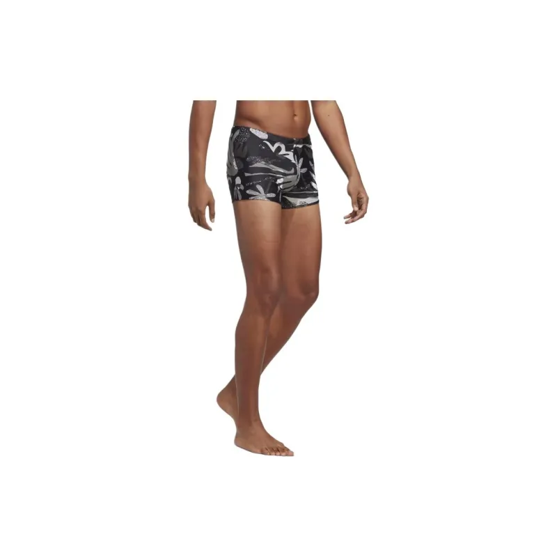 Adidas Sportswear FLORAL GRAPHIC SWIM BOXERS Swimming Shorts Men's Black-2