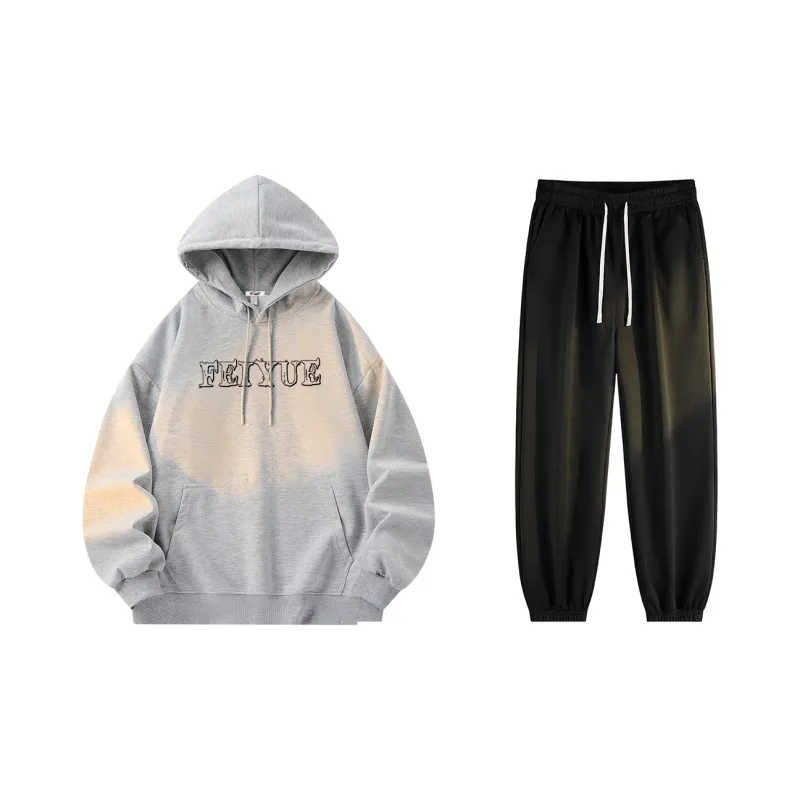 Feiyue Sweatshirt Sets Unisex-15