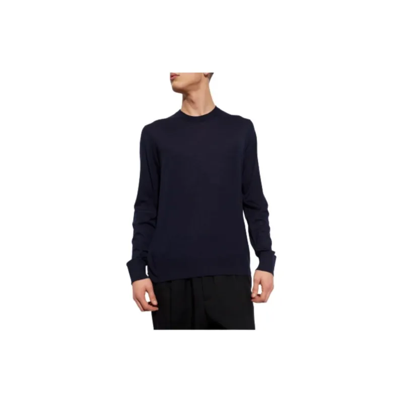 Ferragamo Logo Embroidered Crewneck Jumper-1