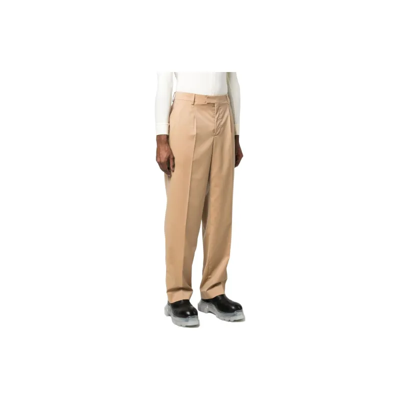 Vetements Suit Trousers Men Caramel Umber-3