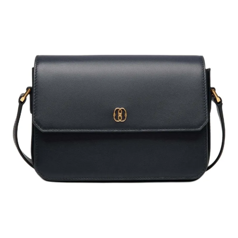BALLY Logo Plaque Flap Crossbody Bag-0