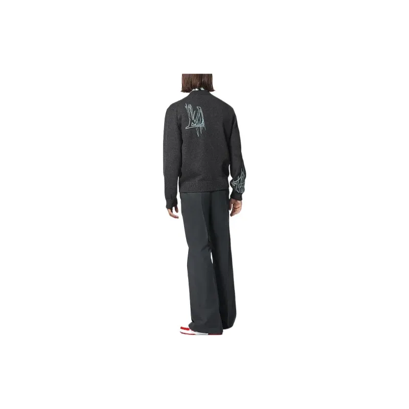 LOUIS VUITTON Sweater Men's Black-3