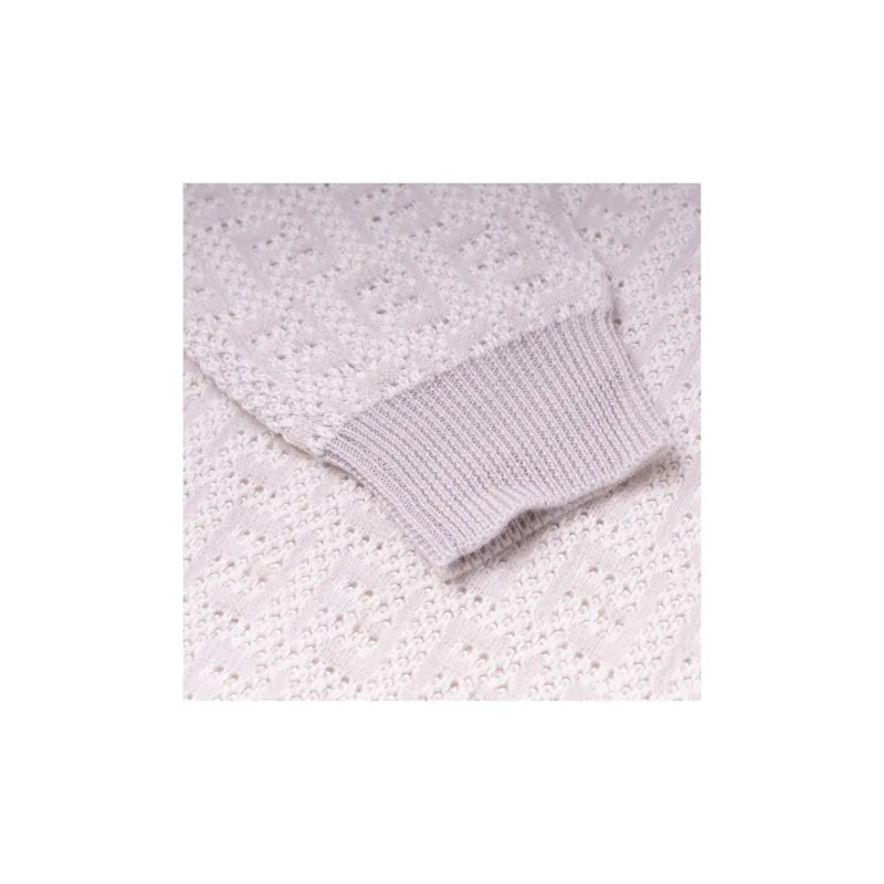 FENDI Cashmere Sweaters Men Pink-2
