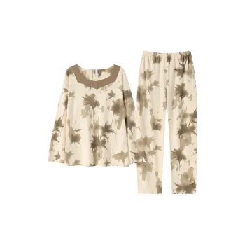 Mulong Family Pajama Set Women's Apricot