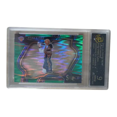 PANINI Julius Randle 2022-23 Select Green Holographic Card RPA 9/10 Graded Cards 1 Pc