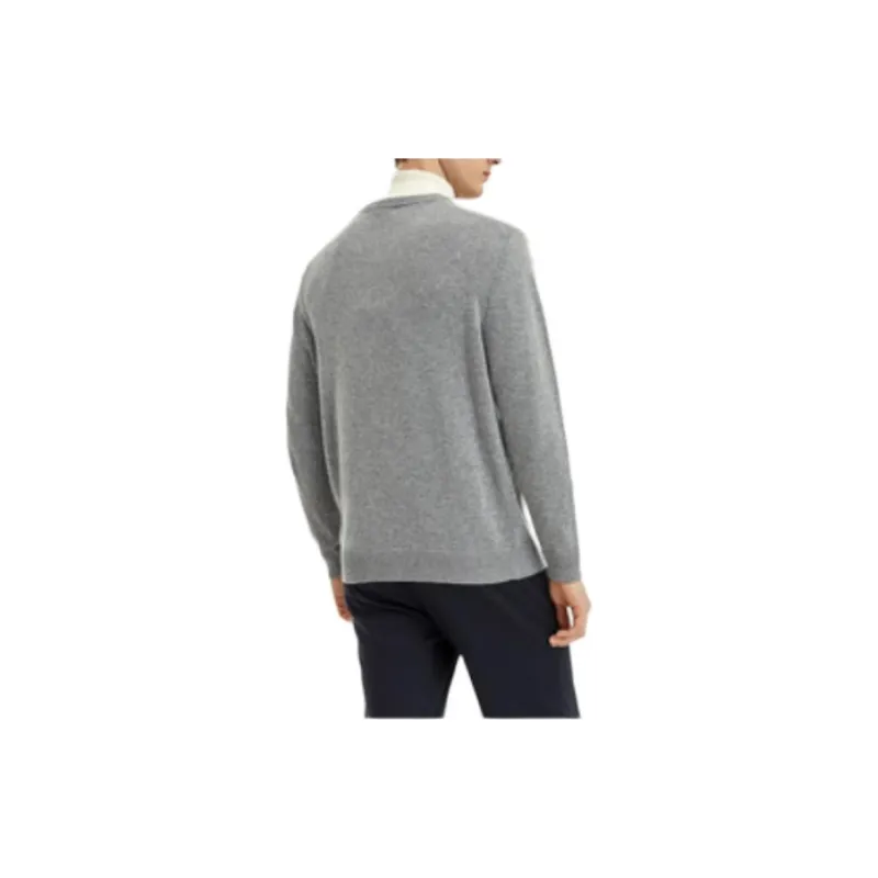 Skechers Diamond Series Sweaters Men Medium Heather Gray 004F-4