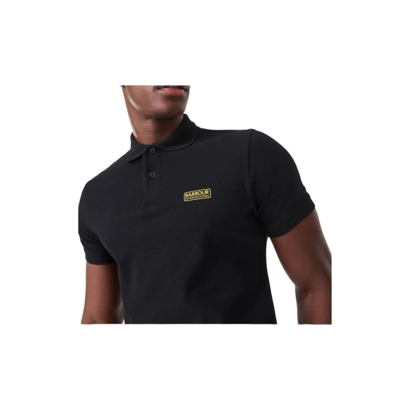 BARBOUR Polo Shirts Men Black-4