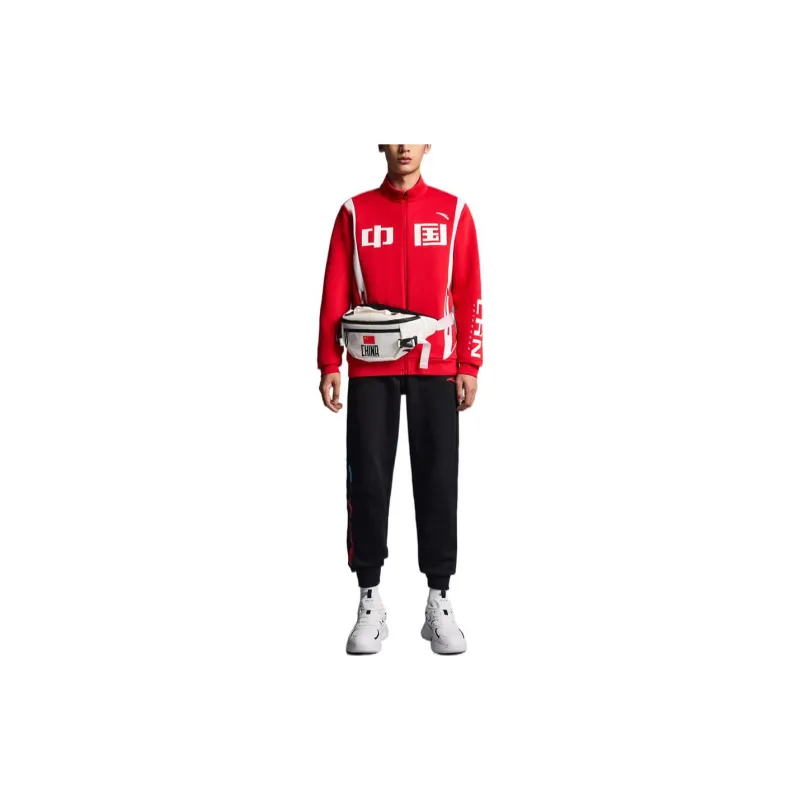 ANTA Variety Training Collection Jackets Men Red-2
