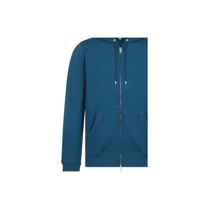 Burberry Clarendon Check Hood Zip Up Hoodie-5