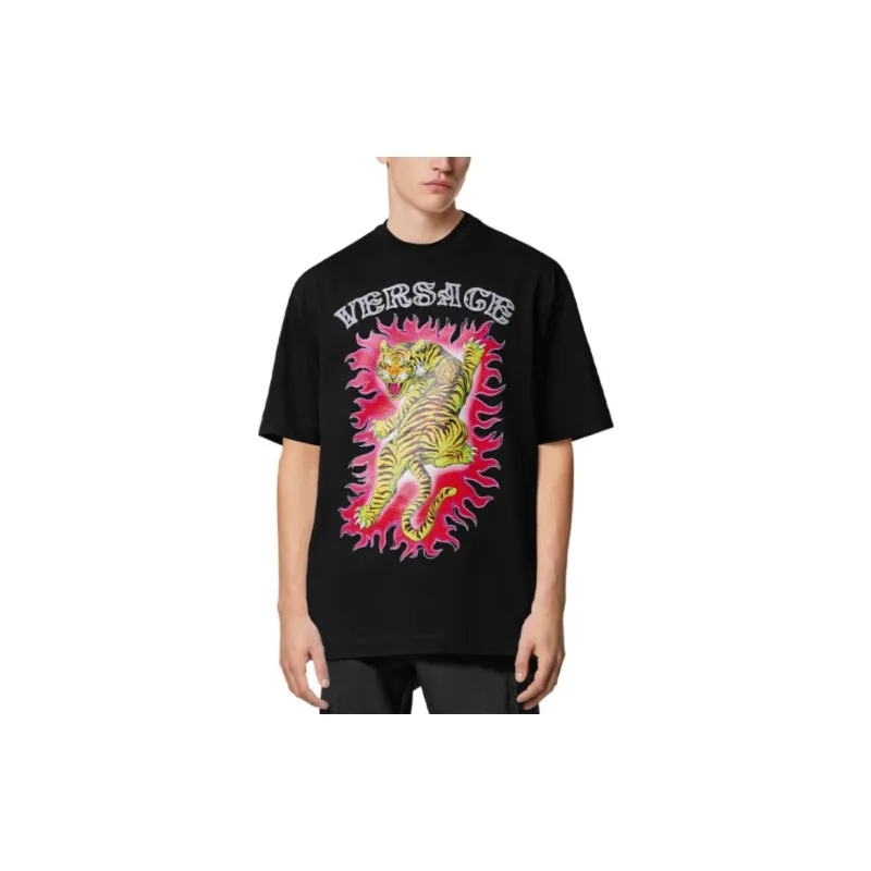 VERSACE SS23 T Shirt Men's Black-3