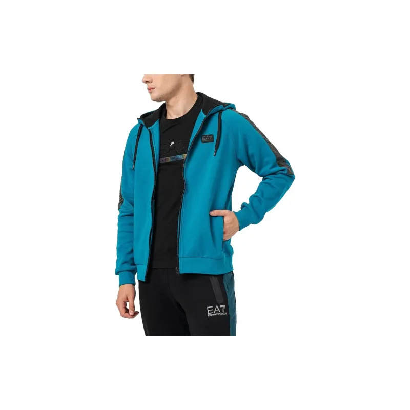 EMPORIO ARMANI EA7 Sweatshirt Men's Blue-3