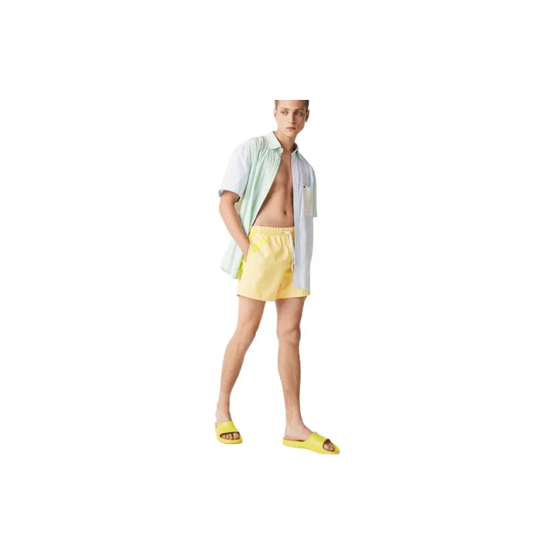 LACOSTE SS22 Shorts Men's Yellow-3