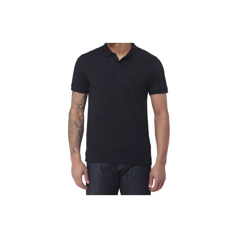 HUGO BOSS Polo Shirts Men Black-3