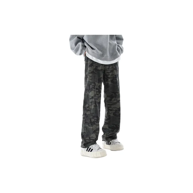 WELTER EXPERIMENT Jeans Unisex Camouflage-2