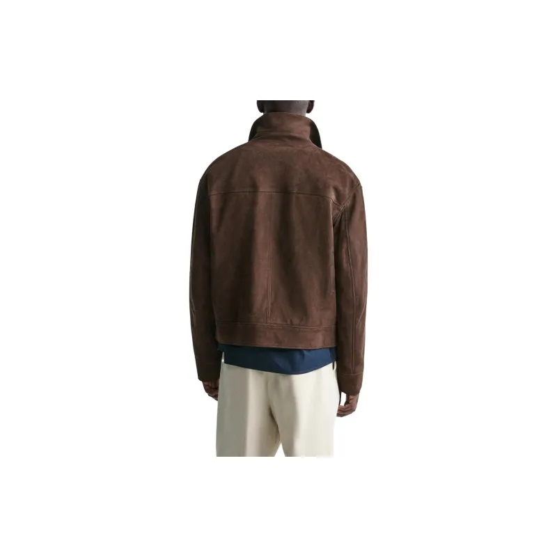 ZARA Jackets Men Chocolate-3