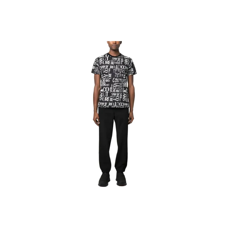 VERSACE JEANS COUTURE SS23 T Shirt Men's Black-1