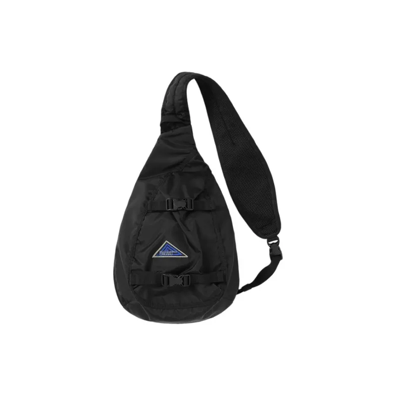 Thisisneverthat Nylon Shoulder Bag Crossbody Bag Unisex Black-0
