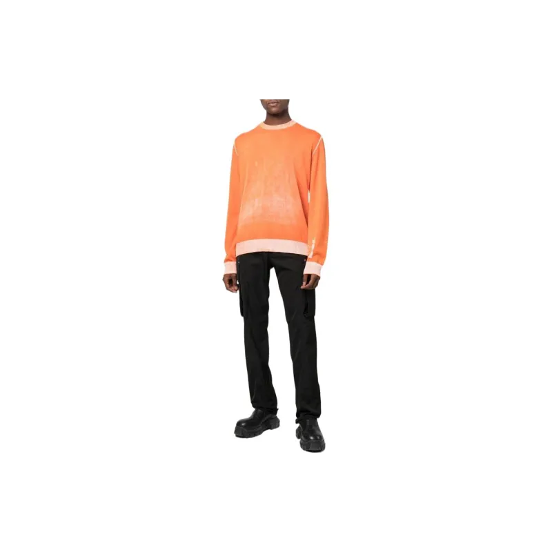 DIESEL Sweatshirts Men Orange-1