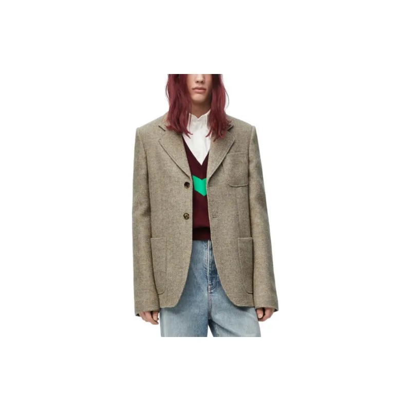 LOEWE FW24 Jackets & Coats Men's Gray-2