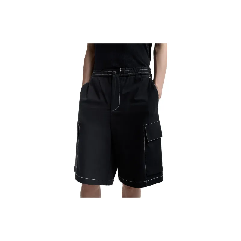 ZARA Casual Shorts Men Black-2