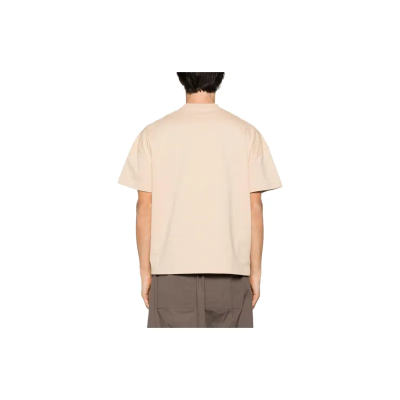 JIL SANDER Logo print Cotton T shirt-3