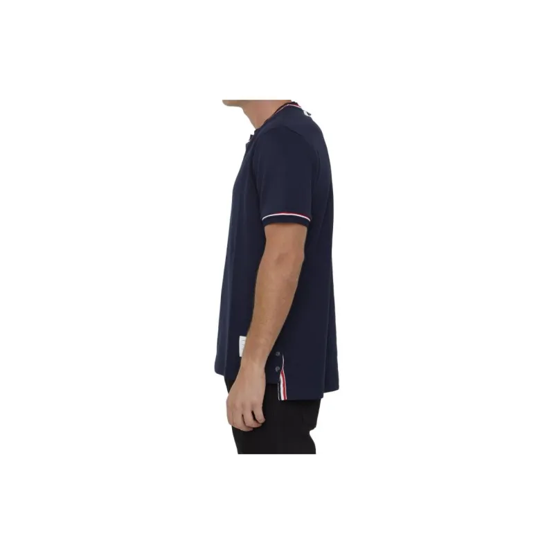 THOM BROWNE Milan Striped Crewneck T Shirt-4