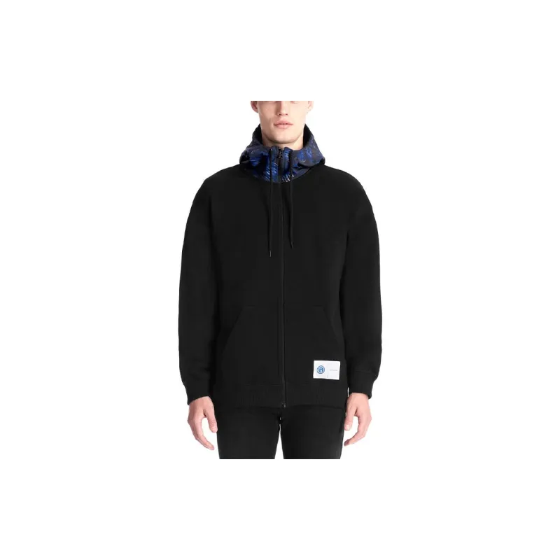 F.C. Internazionale Milano IM MIM3 REFLECTIVE HOODIE Sweatshirt Men's Black-3
