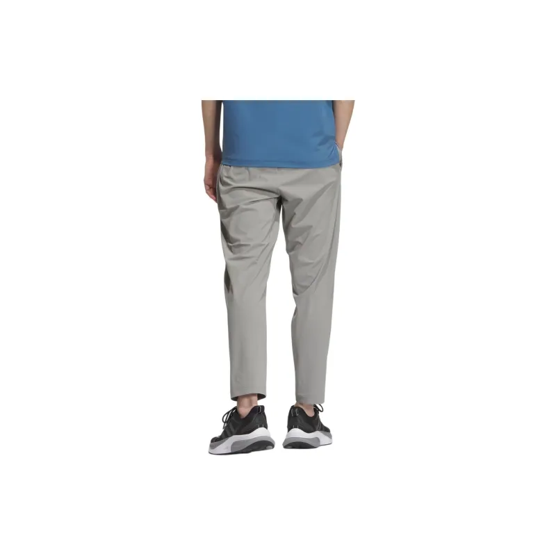 Adidas Knitted Sweatpants Men's Pure Ice Gray-3