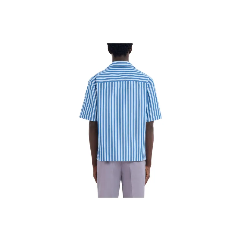 MARNI Striped Short Sleeved Shirt-2