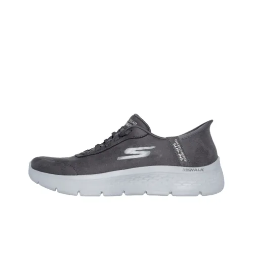 Skechers Go Walk Fle Lightweight Rebound Low-Top Casual Shoes Women's Gray