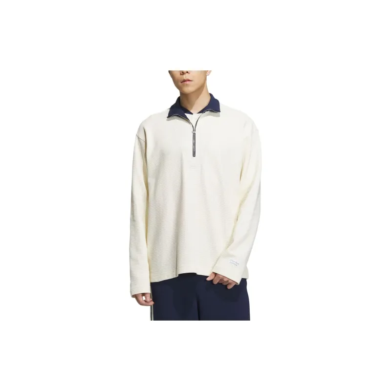 Adidas Originals Adidas Originals X Notitle Co branded Series Polo Shirts Unisex Beige-1