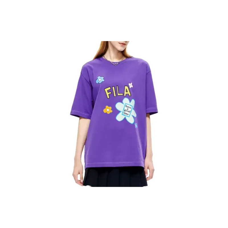 FILA X HAGT T Shirts Unisex Purple-3